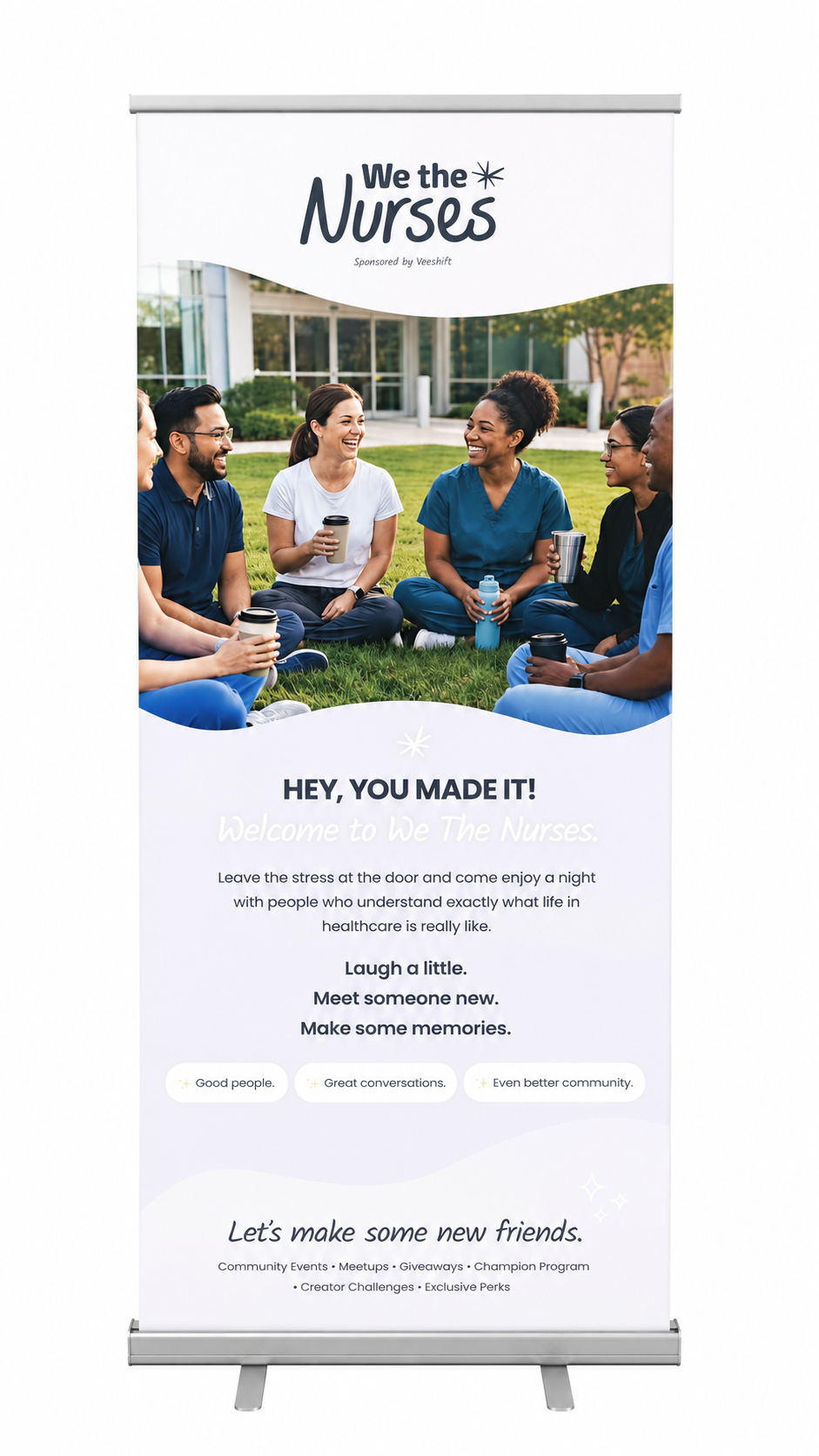 We The Nurses Event Banner